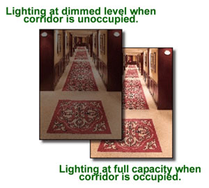 corridor lighting